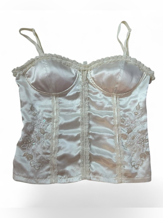 debut Tops - Beaded Sequin Fairy Cami Tank Top